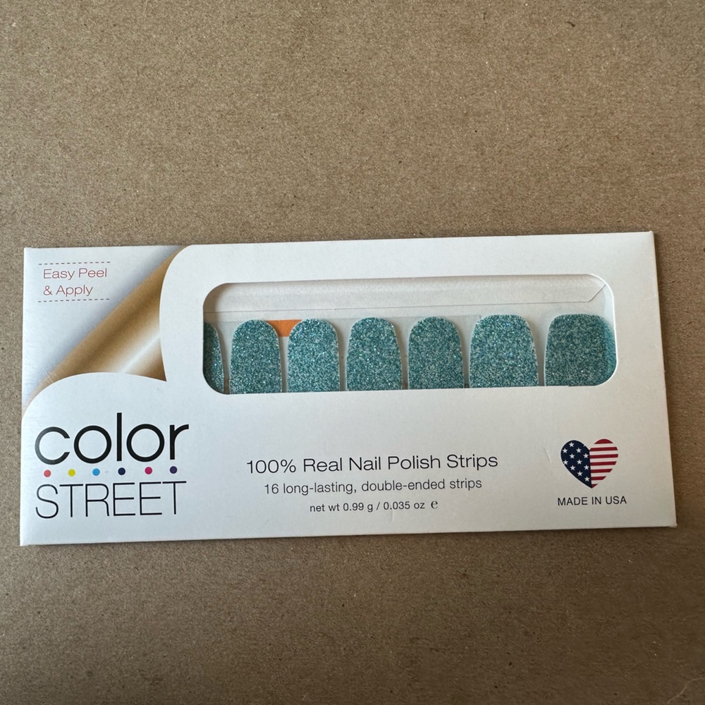 New in package! Colorstreet nail polish strips-Blue Lagoon
